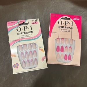 OPI x Barbie xPRESS ON NAILS